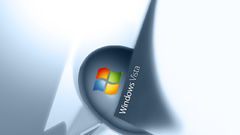 Vista windows logo screen