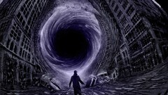 Vitaly S Alexius digital art artwork ruin ruins standing portals