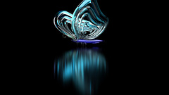 Vitreous butterfly Art