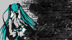 Vocaloid back stockings hatsune