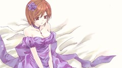 Vocaloid bare shoulders meiko