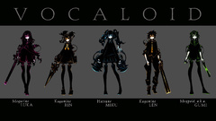 Vocaloid black rock shooter