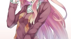 Vocaloid blue eyes glasses