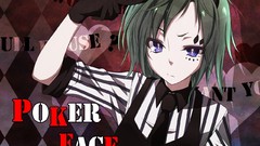 Vocaloid blue eyes horns