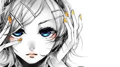 Vocaloid blue eyes kagamine