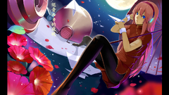 Vocaloid blue eyes megurine