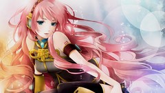 Vocaloid blue eyes megurine