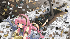 Vocaloid cats fish megurine