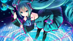Vocaloid dress Flowers hatsune