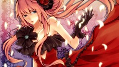 Vocaloid dress Flowers megurine