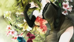 Vocaloid dress Green hair