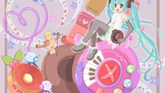 Vocaloid gloves hatsune miku