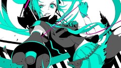 Vocaloid gloves hatsune miku