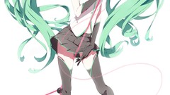 Vocaloid gloves stockings hatsune
