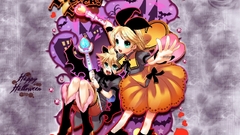 Vocaloid Halloween twins kagamine