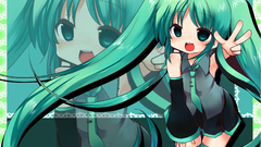 Vocaloid hatsune miku anime