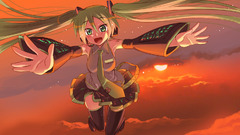 Vocaloid hatsune miku anime