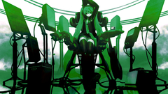 Vocaloid hatsune miku Anime