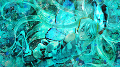 Vocaloid hatsune miku aqua