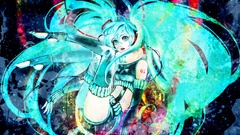 Vocaloid hatsune miku aqua