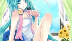 Vocaloid hatsune miku aqua