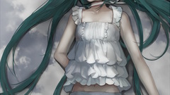 Vocaloid hatsune miku bare