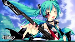 Vocaloid hatsune miku bass