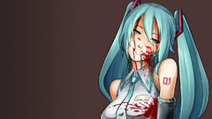 Vocaloid hatsune miku blood