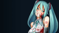 Vocaloid hatsune miku blood