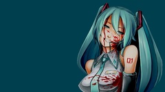 Vocaloid hatsune miku blood