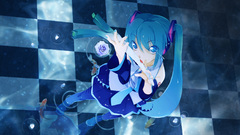 Vocaloid hatsune miku blue