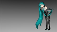 Vocaloid hatsune miku blue