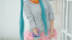 Vocaloid hatsune miku blue