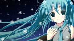 Vocaloid hatsune miku blue