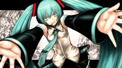 Vocaloid hatsune miku blue