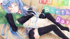 Vocaloid hatsune miku blue