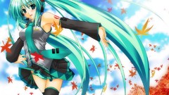 Vocaloid hatsune miku blue
