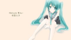 Vocaloid hatsune miku blue