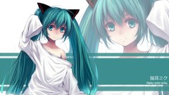 Vocaloid hatsune miku blue