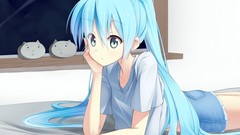 Vocaloid hatsune miku blue