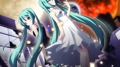 Vocaloid hatsune miku blue