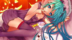 Vocaloid hatsune miku blue