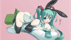 Vocaloid hatsune miku bunny