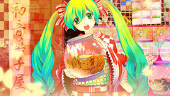 Vocaloid hatsune miku cookies