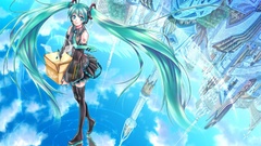 Vocaloid hatsune miku detached