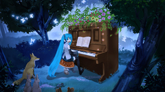 Vocaloid hatsune miku detached