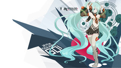 Vocaloid hatsune miku detached