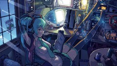 Vocaloid hatsune miku detached