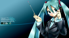 Vocaloid hatsune miku glasses