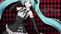 Vocaloid hatsune miku Gothic